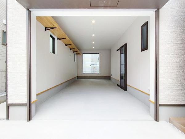 【6号棟】鎌倉市新築戸駅まで平坦大型ガレージ