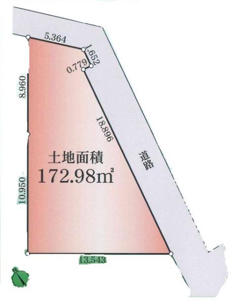 川崎市売地建築条件無し2路線2駅利用可