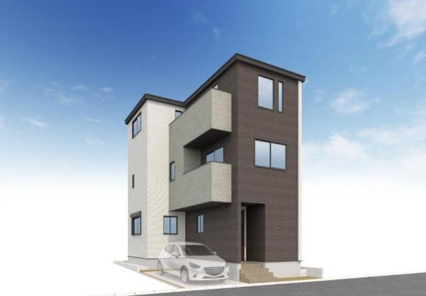 【5号棟】川崎市新築戸建床暖房WICリビング階段