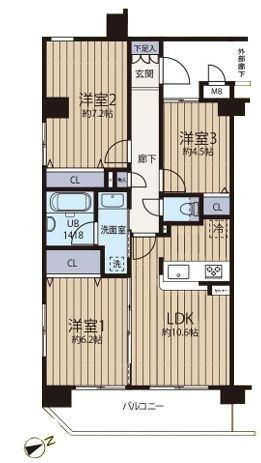 アークプラザ港北小机【駅徒5分】【平坦】【リノベ】