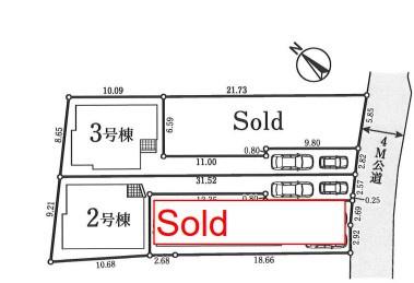 【3号棟】藤沢市新築戸建　2台駐車可　WIC　吹抜け