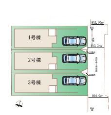 【3号棟】大田区新築戸建　書斎　床暖房　納戸