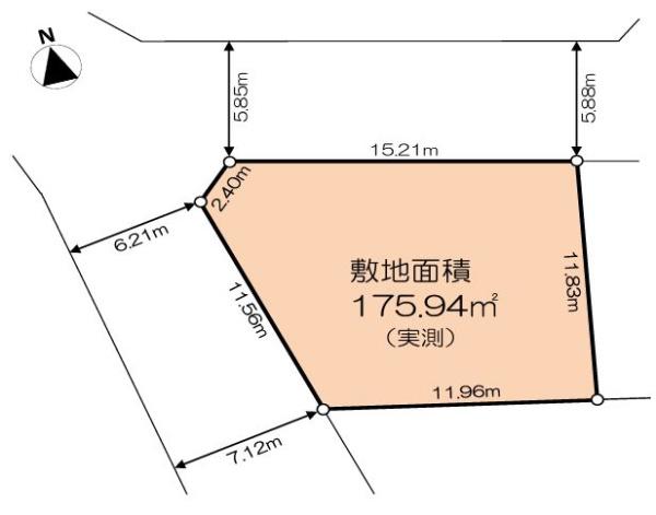 瀬谷区売地建築条件無し角地50坪以上