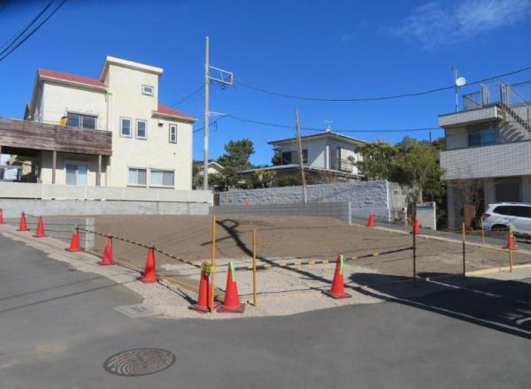 茅ヶ崎市売地建築条件無し海岸まで徒4分3方向角地