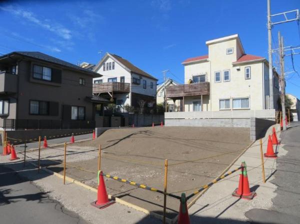 茅ヶ崎市売地建築条件無し海岸まで徒4分3方向角地