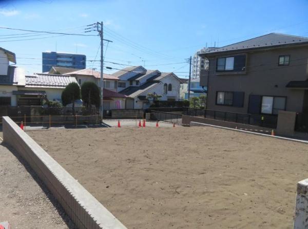 茅ヶ崎市売地建築条件無し海岸まで徒4分3方向角地