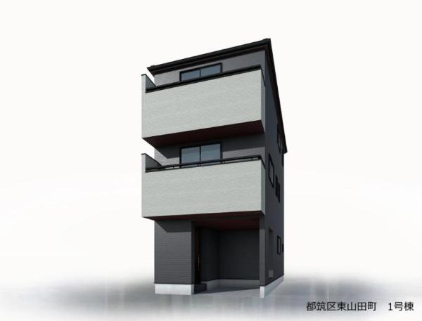 【1号棟】都筑区新築戸建ビルトイン車庫納戸