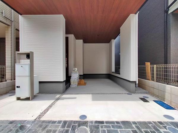 【2号棟】都筑区新築戸建ビルトイン車庫納戸