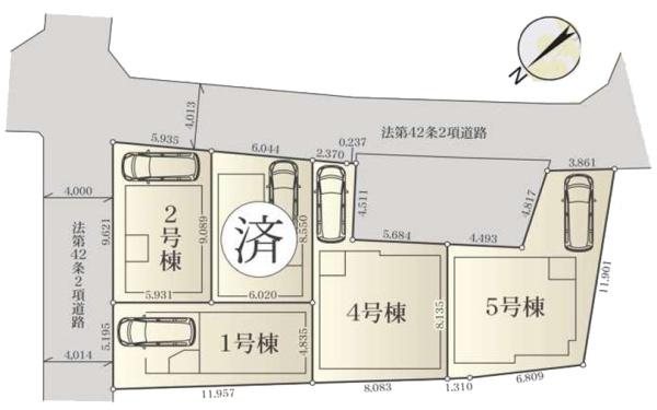 【5号棟】茅ヶ崎市新築戸建納戸×2ルーバル
