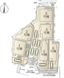 【6号棟】栄区新築戸建　リビング階段　納戸