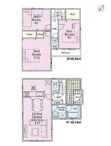 【6号棟】相模原市新築戸建小学校徒5分WIC