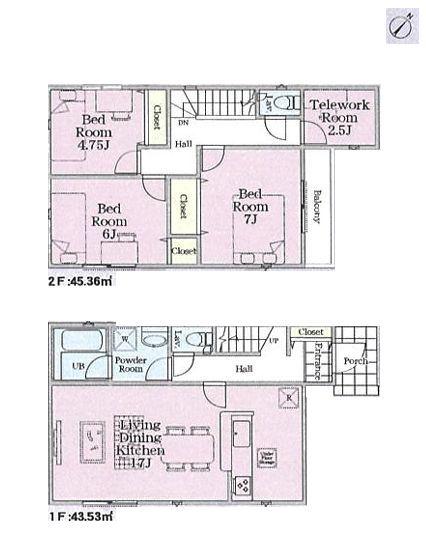 【14号棟】相模原市新築戸建小学校徒5分対面キッチン