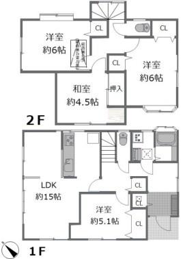横浜市旭区笹野台４丁目の中古一戸建て