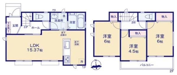 【B号棟】藤沢市新築戸建南BL小学校歩6分浄水器