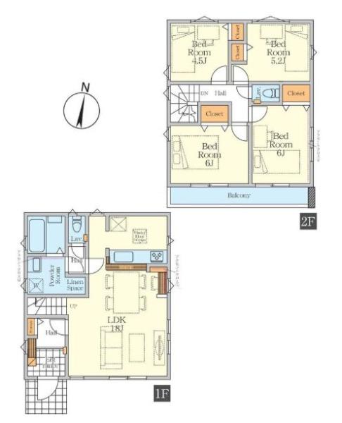 【2号棟】藤沢市新築戸建2台駐車可小中学校徒10分