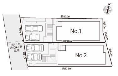 【2号棟】港北区新築戸建2台駐車可パントリー