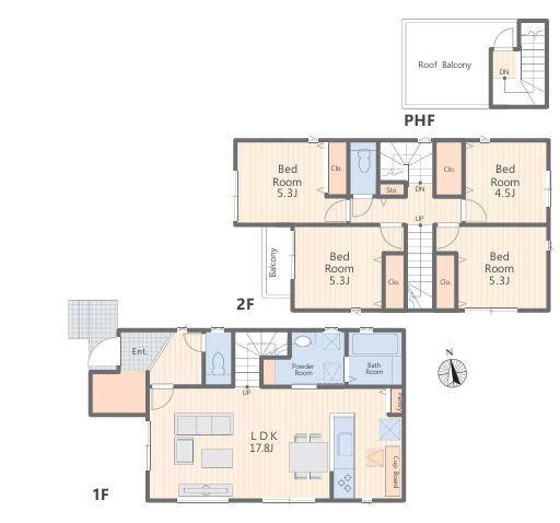 【1号棟】逗子市新築戸建パントリーSIC駅徒5分