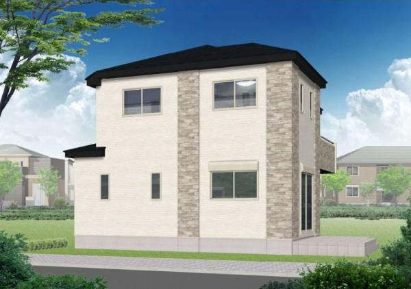 町田市新築戸建タイルデッキ2台駐車可角地