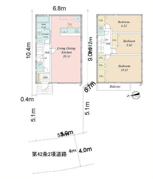 横浜市神奈川区三ツ沢中町の中古一戸建て