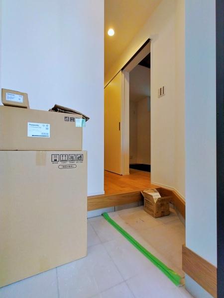 【A号棟】鶴見区新築戸建　ビルトイン車庫　都市ガス