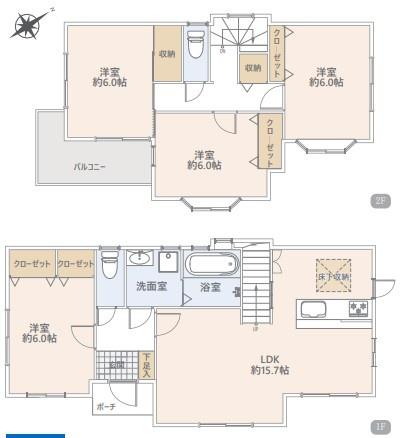 戸塚区中古戸建　お庭　リビング階段　リフォーム済