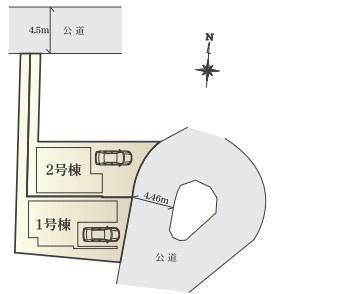 【1号棟】戸塚区新築戸建　LDK18帖　リビング階段