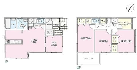 【2号棟】青葉区新築戸建　3駅3路線利用可　WIC