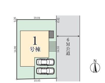 【1号棟】金沢区新築戸建　2台駐車可　南面バルコニー