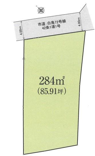 川崎市麻生区白鳥４丁目の売土地
