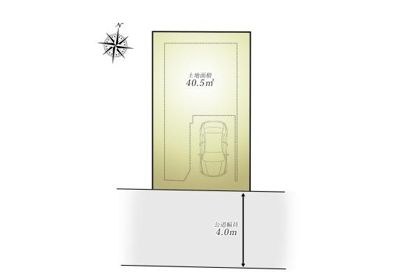 【1号棟】南区新築戸建2路線3駅利用可ビルトイン車庫