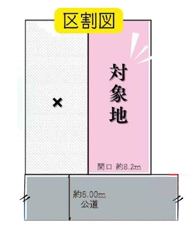 港南区売地参考プラン有整形地都市ガス