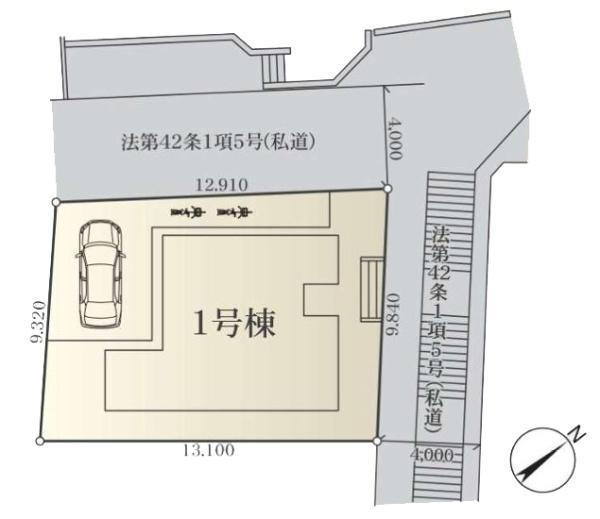 【1号棟】南区新築戸建角地SIC6帖納戸×2