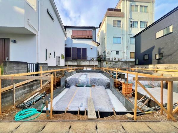 【A号棟】旭区新築戸建ビルトイン車庫対面キッチン