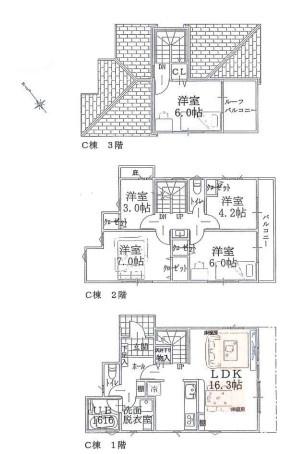 【C号棟】港北区新築戸建　床暖房　ルーバル　食洗器