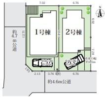 【2号棟】南区新築戸建　都市ガス　WIC