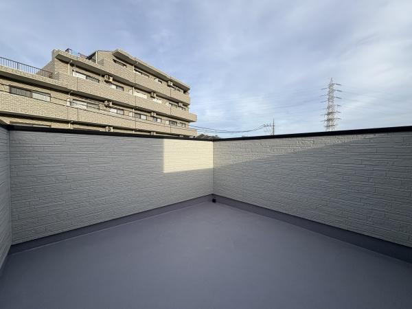 【A号棟】鶴見区新築戸建　スカイバルコニー　都市ガス