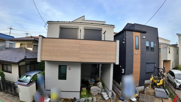 【C号棟】鶴見区新築戸建　スカイバルコニー　都市ガス
