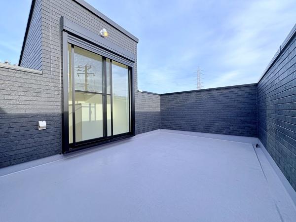 【D号棟】鶴見区新築戸建　スカイバルコニー　都市ガス