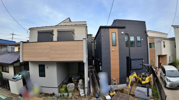 【D号棟】鶴見区新築戸建　スカイバルコニー　都市ガス