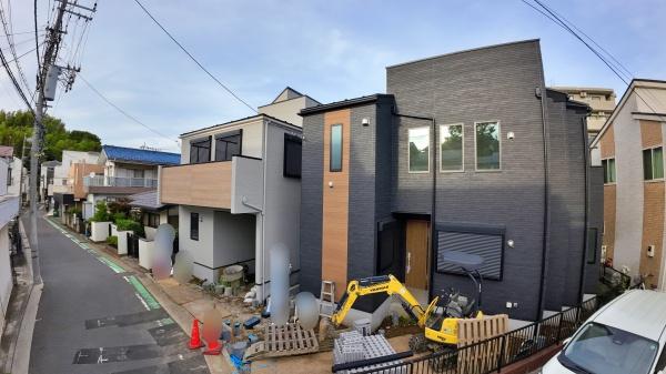 【D号棟】鶴見区新築戸建　スカイバルコニー　都市ガス