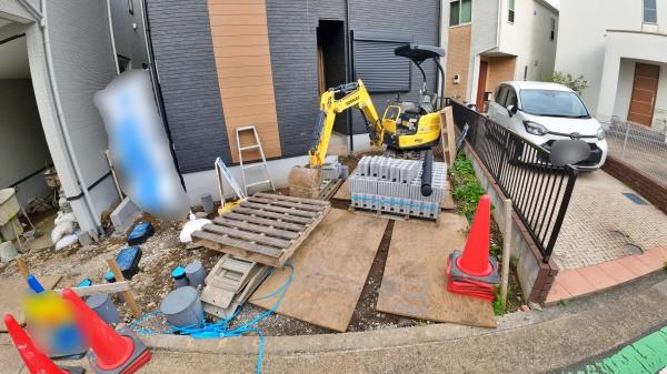 【D号棟】鶴見区新築戸建　スカイバルコニー　都市ガス