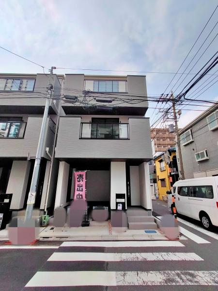 【7号棟】大田区新築戸建　リビング階段　対面キッチン