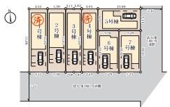 【7号棟】大田区新築戸建　リビング階段　対面キッチン