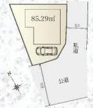 戸塚区新築戸建　LDK20帖　リビング階段　角地