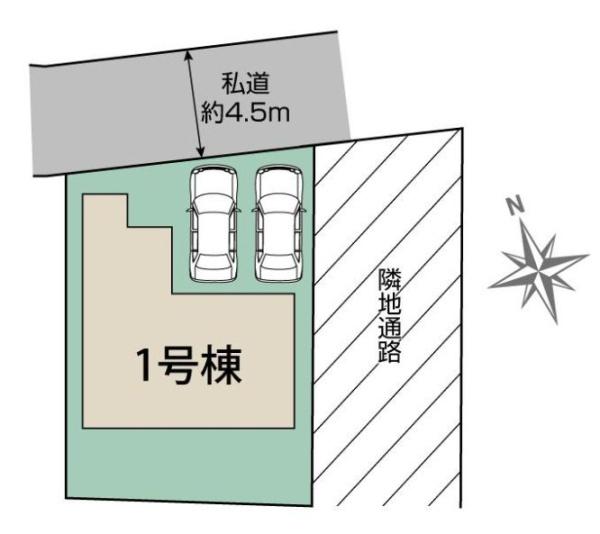 【1号棟】泉区新築戸建2台駐車可和室床暖吹抜け