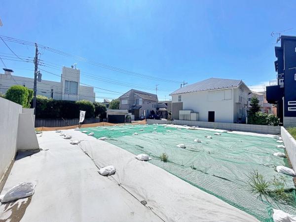 【2区画】港北区売地建築条件無し2台駐車可