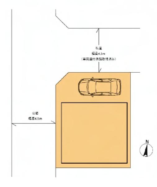 港北区新築戸建北西角地床暖房平坦