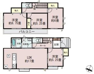 【B号棟】泉区新築戸建　2台駐車可　2路線利用可