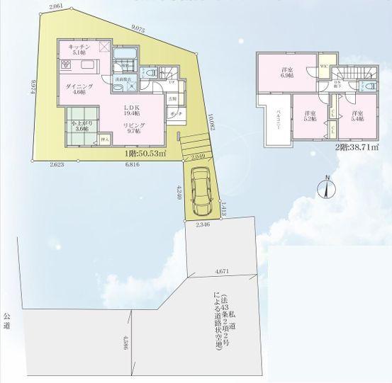 瀬谷区新築戸建WICLDK19帖和室