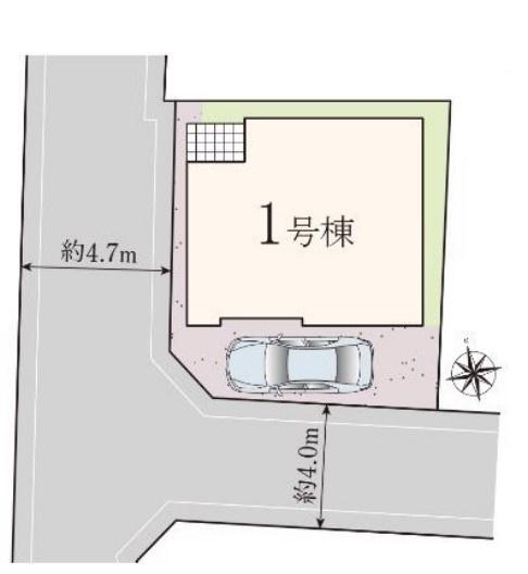 【1号棟】多摩区新築戸建　角地　床暖房　ロフト